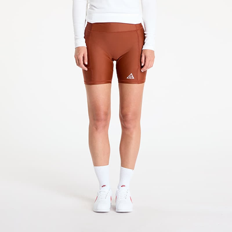 Šortky Nike ACG "Tree Frog" Women's Dri-FIT ADV Mid-Rise 6" Shorts Cinnamon/ Picante Red/ Summit White