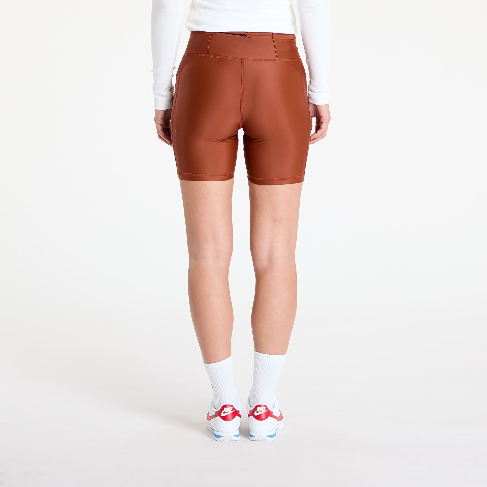 Pantalones cortos de mujer Nike ACG "Tree Frog" Women's Dri-FIT ADV Mid-Rise 6" Shorts Cinnamon/ Picante Red/ Summit White