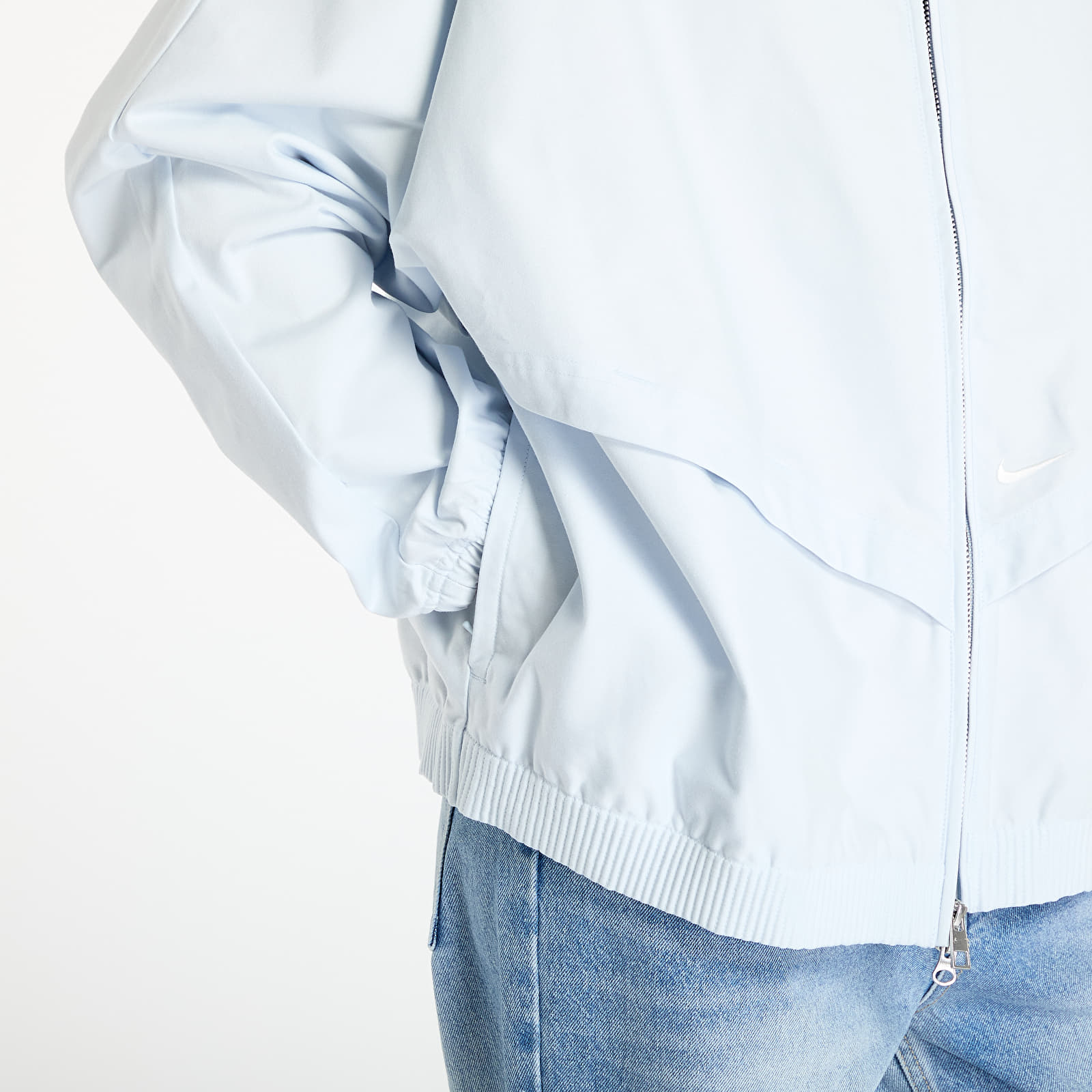 Chaquetas Nike Sportswear Collection Women's Oversized Windrunner Twill Jacket Blue Tint/ Blue Tint/ Sail