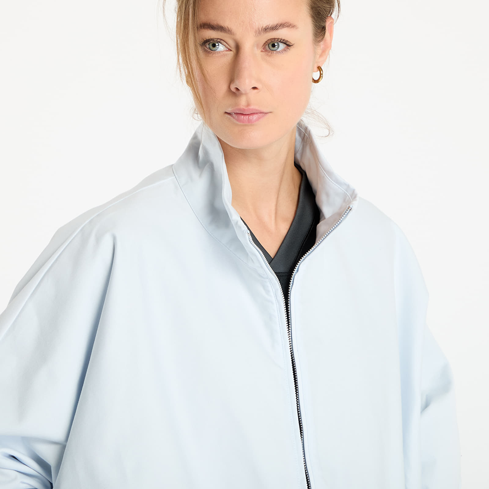 Chaquetas Nike Sportswear Collection Women's Oversized Windrunner Twill Jacket Blue Tint/ Blue Tint/ Sail