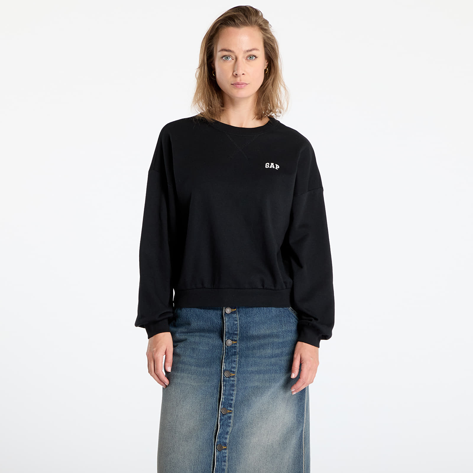 Sudaderas GAP Mini Logo Hoodie Black