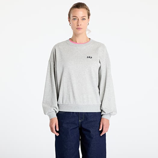 Sweatshirt GAP Oversized Logo Hoodie Grey