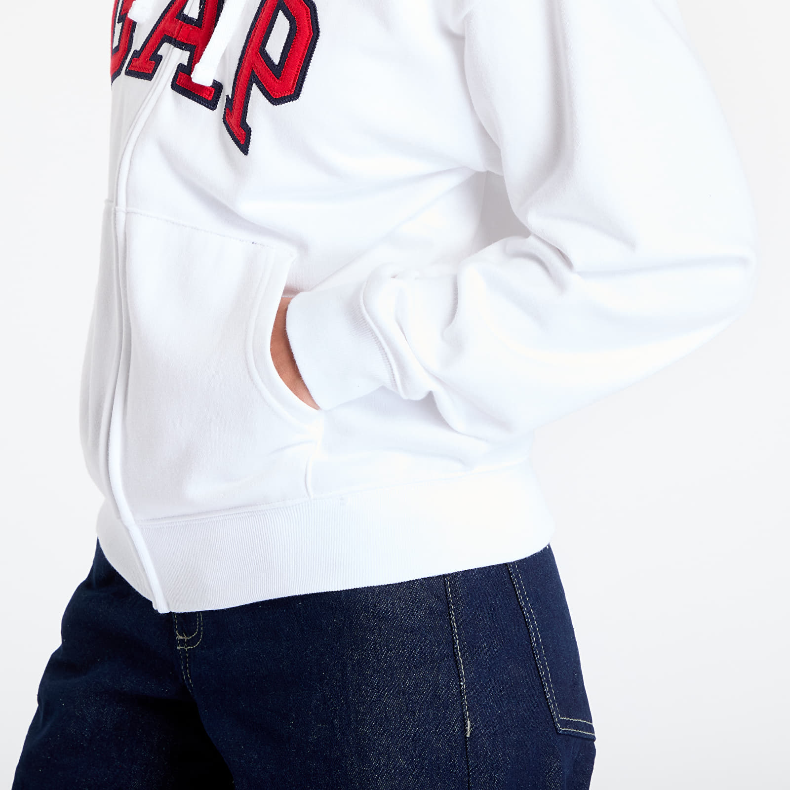 Sudaderas GAP Logo Hoodie White