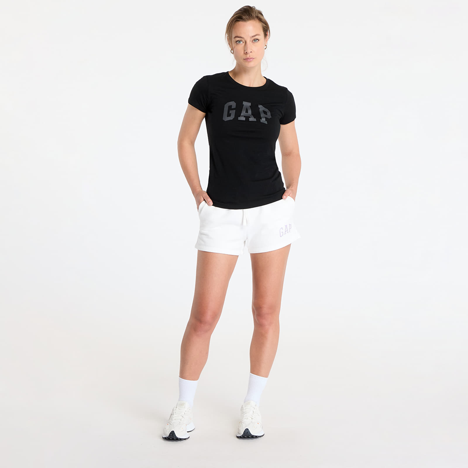 Camisetas GAP Logo T-shirt Black