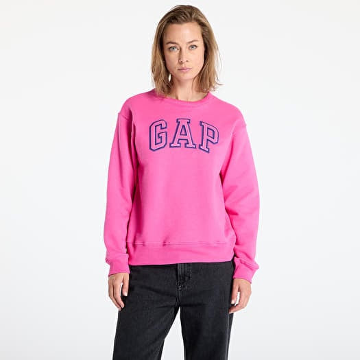 Sweatshirt GAP Heritage Logo Hoodie Pink