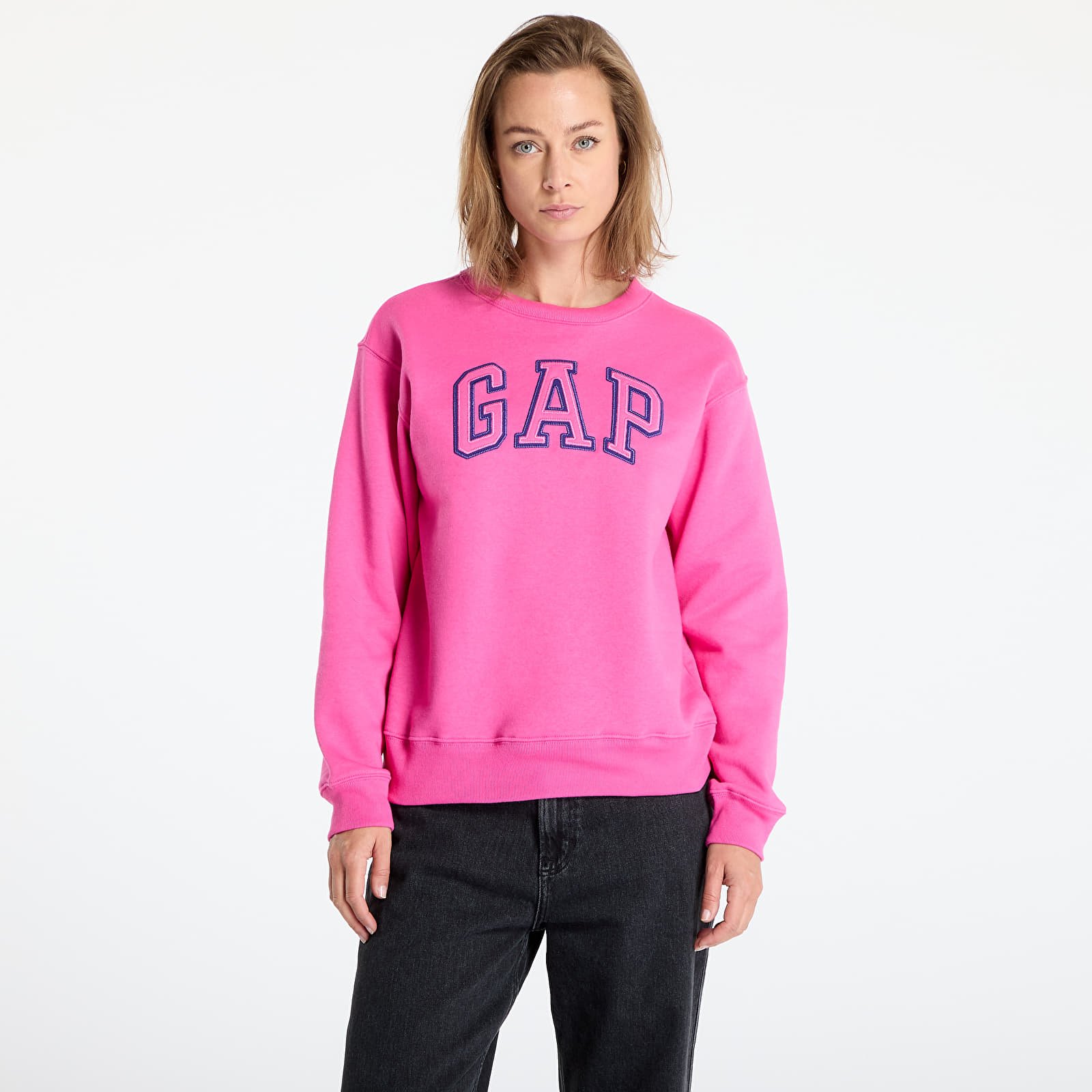 Sudaderas GAP Heritage Logo Hoodie Pink
