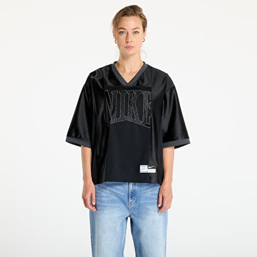Jersey Nike Sportswear Street Women's Oversized Short-Sleeve Graphic Jersey Black/ Anthracite