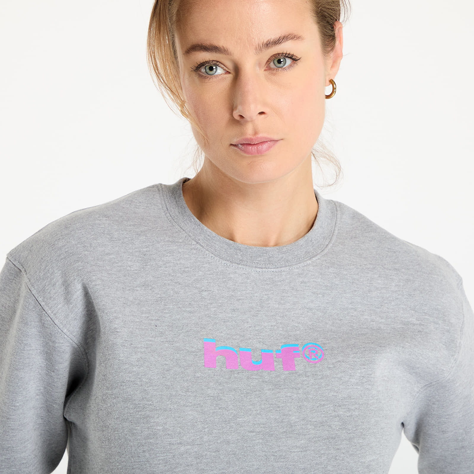 Hoodies and sweatshirts  HUF W Unsung Pullover Melange Grey