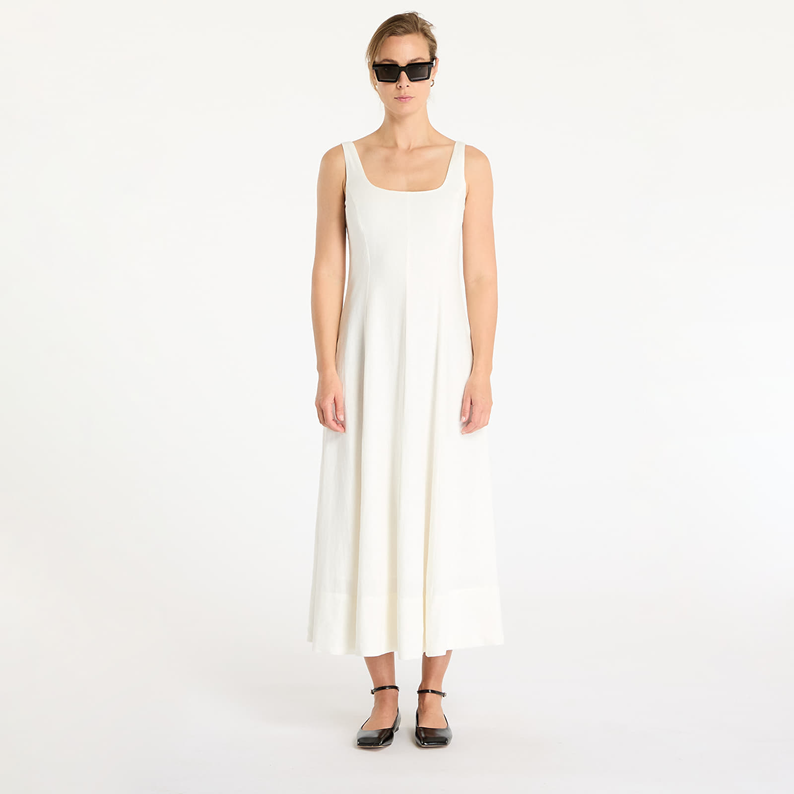 GAP Sl Sq Neck Maxi New Off White L akciós termékkép 1