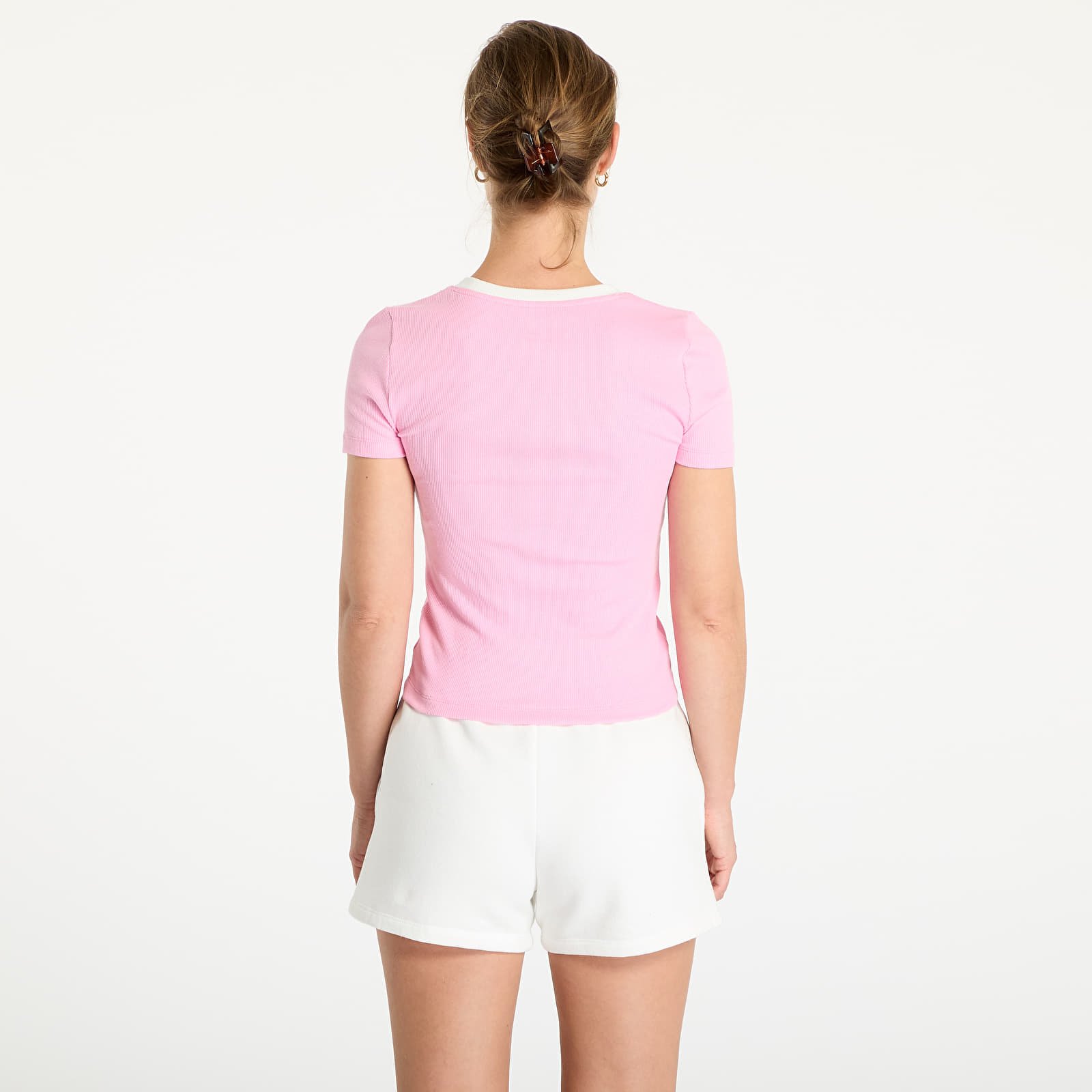 T-shirts GAP Cropped Logo T-Shirt Pink