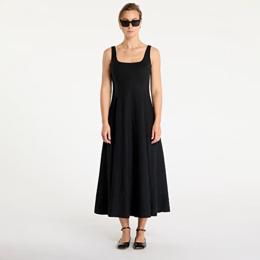 Kleid GAP Sl Sq Neck Maxi True Black