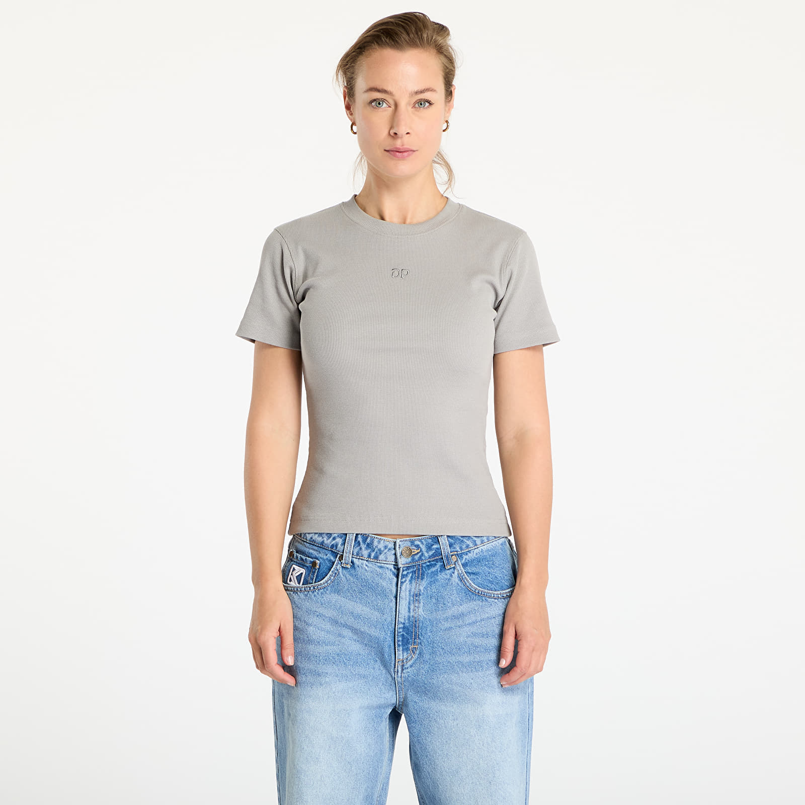 T-särgid Daily Paper Unit Rib Fitted T-Shirt Wet Weather