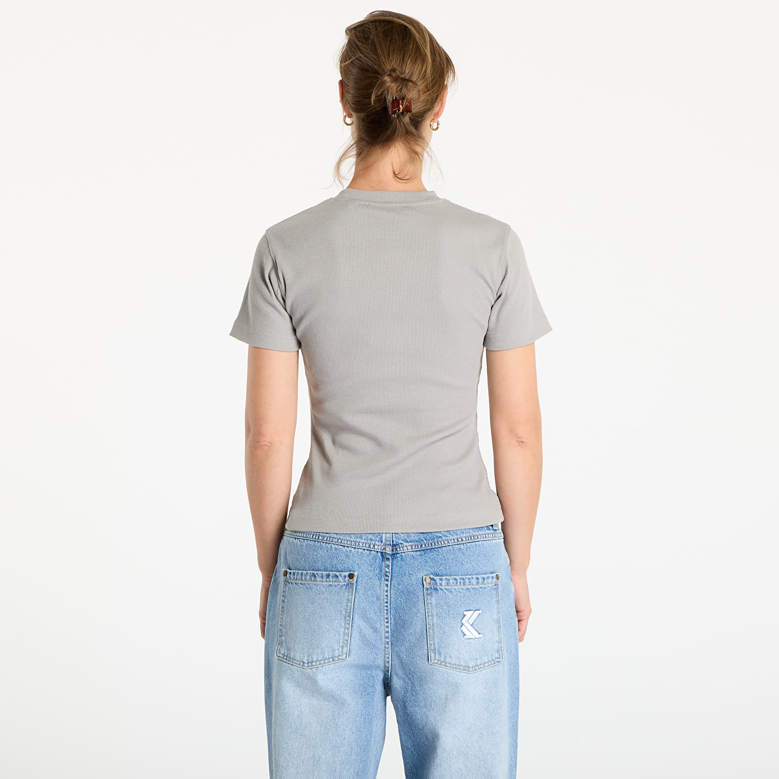 T-särgid Daily Paper Unit Rib Fitted T-Shirt Wet Weather