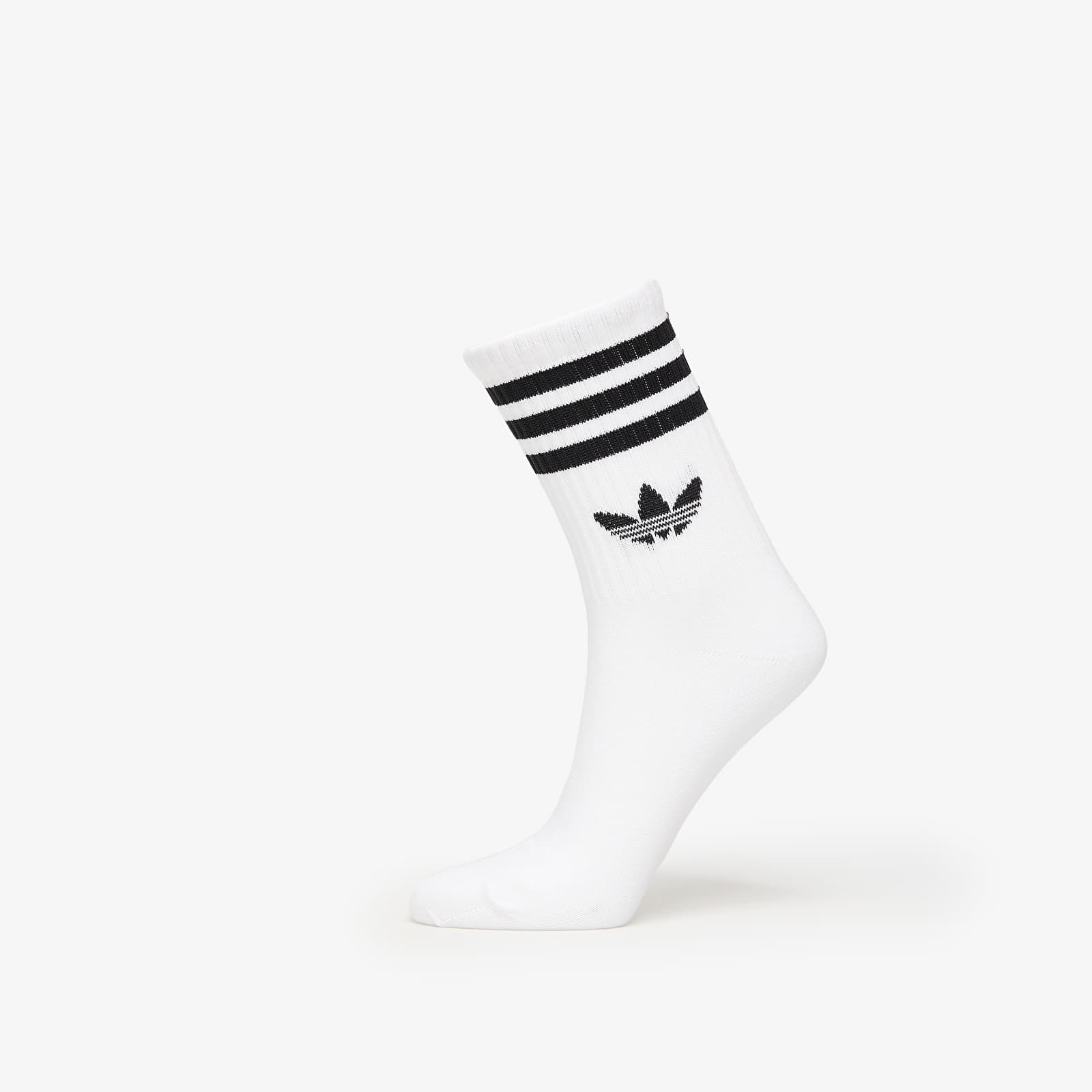 adidas 3-Stripes Crew Socks 3-Pack White/ Night Indigo/ White L