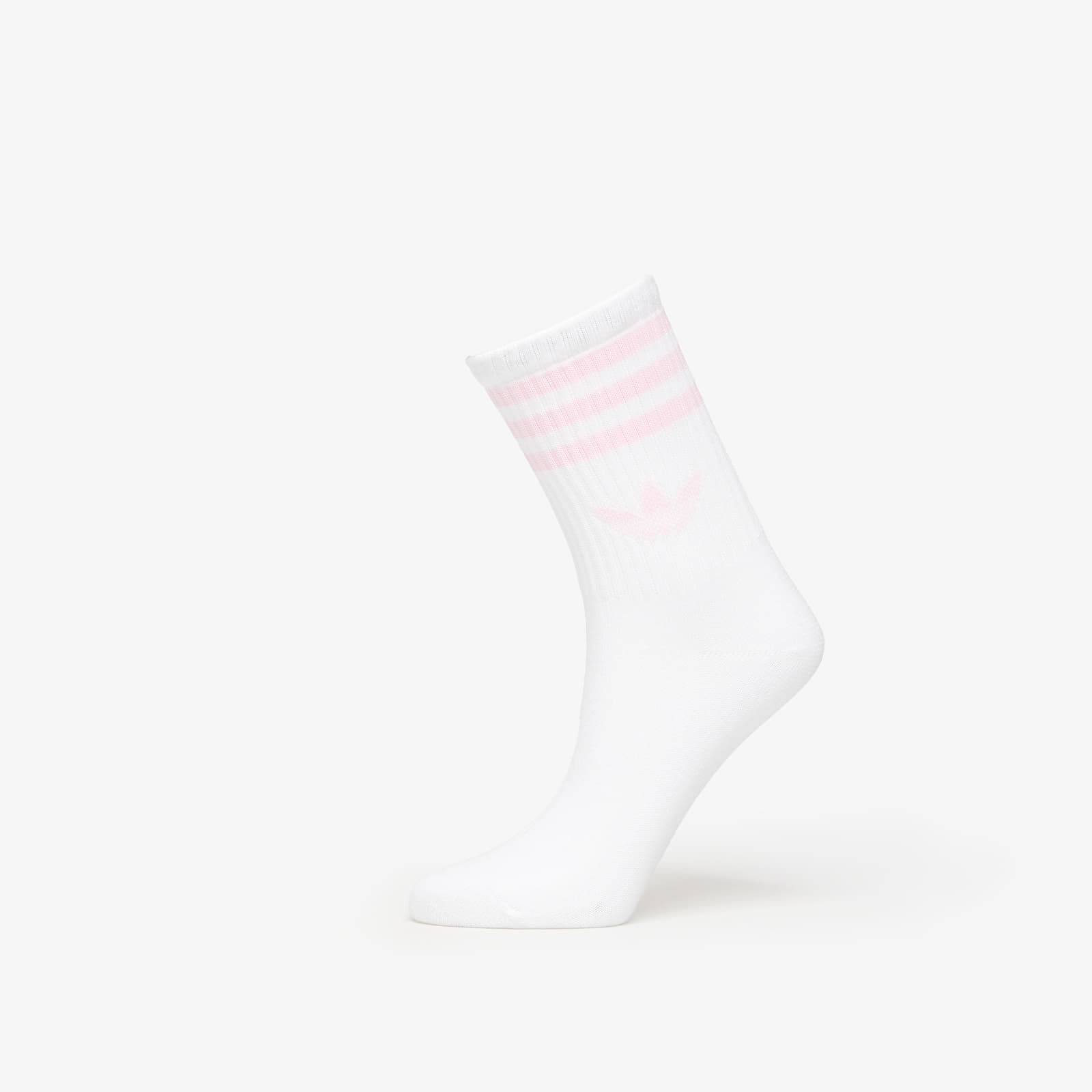 adidas 3-Stripes Crew Socks 3-Pack White/ Night Indigo/ White L