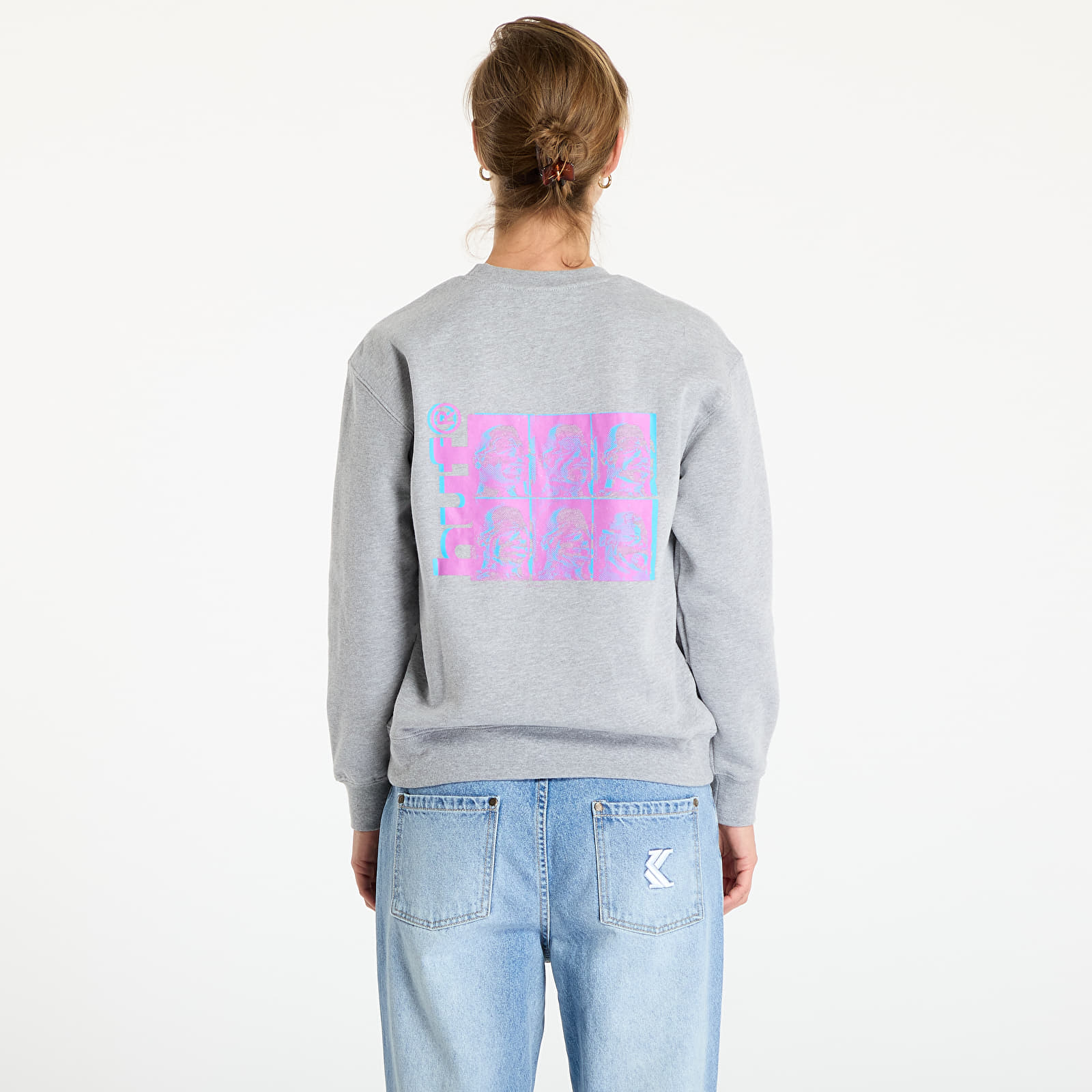 Hoodies and sweatshirts  HUF W Unsung Pullover Melange Grey