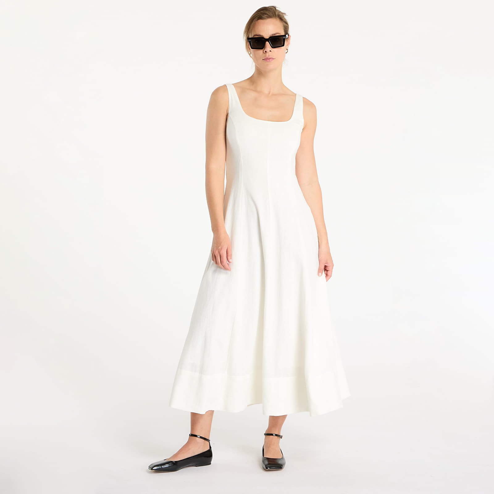 Jurken GAP Sl Sq Neck Maxi New Off White