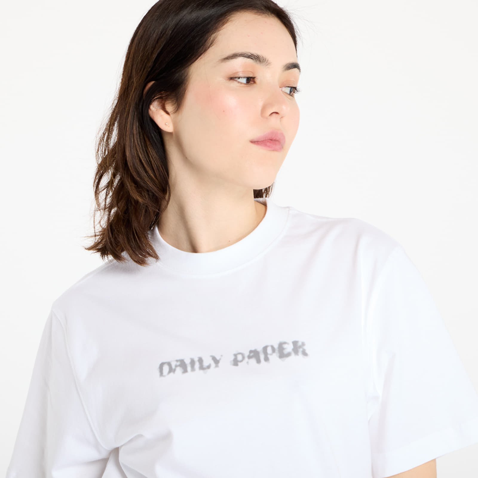 Camisetas hombre Daily Paper Shield Focus T-Shirt UNISEX White