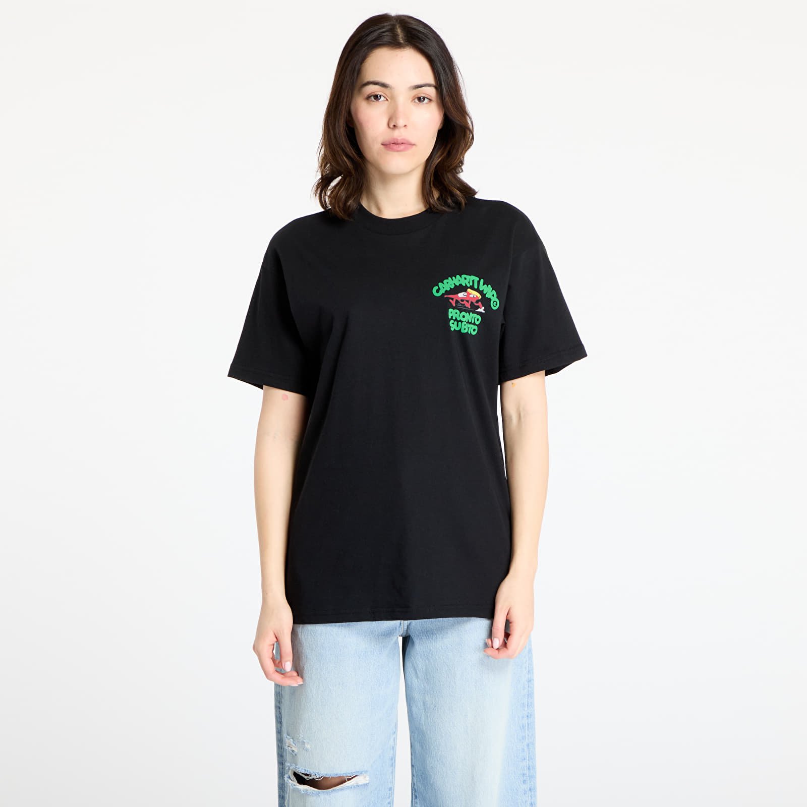 Men's T-shirts Carhartt WIP Short Sleeve Pronto T-Shirt UNISEX Black