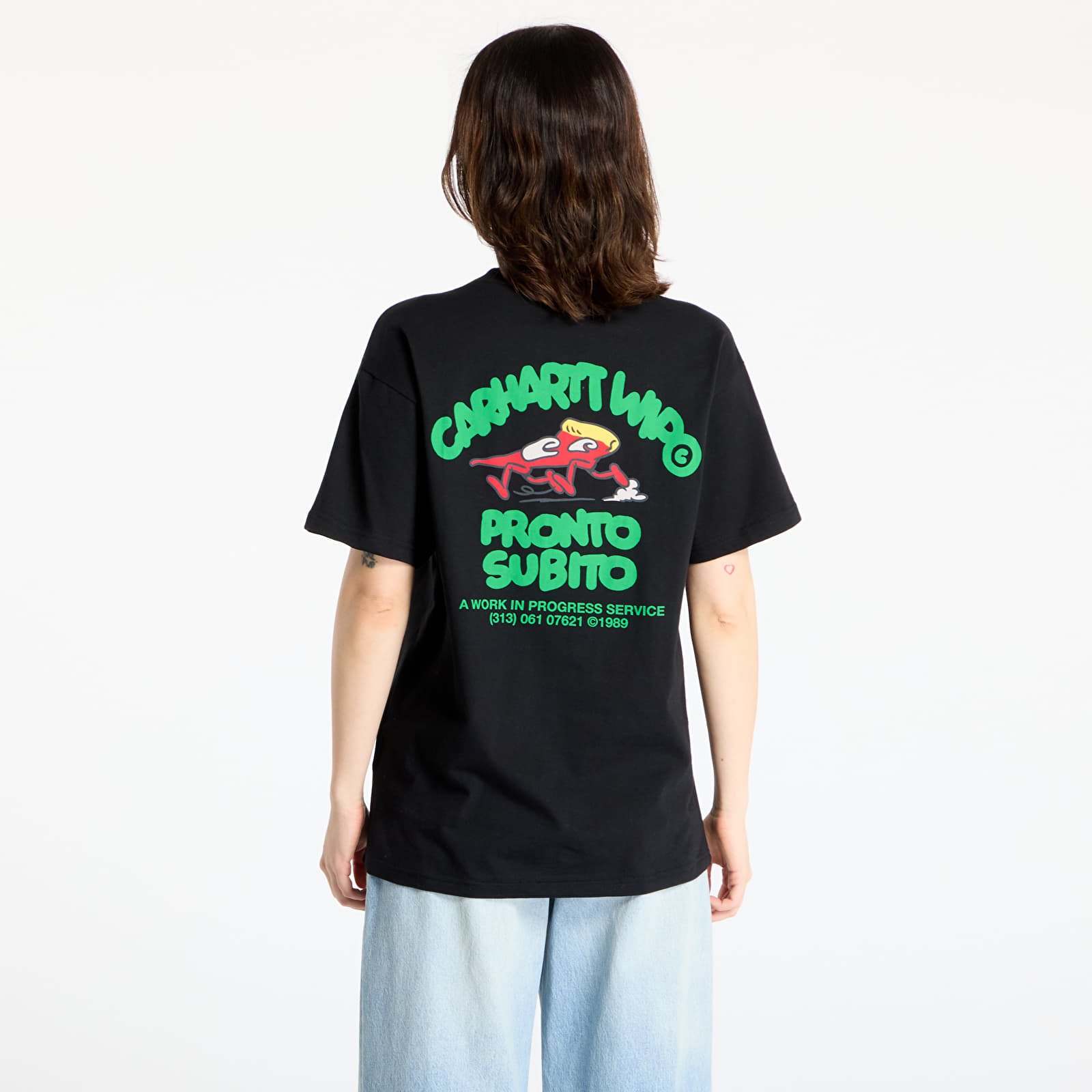 Men's T-shirts Carhartt WIP Short Sleeve Pronto T-Shirt UNISEX Black