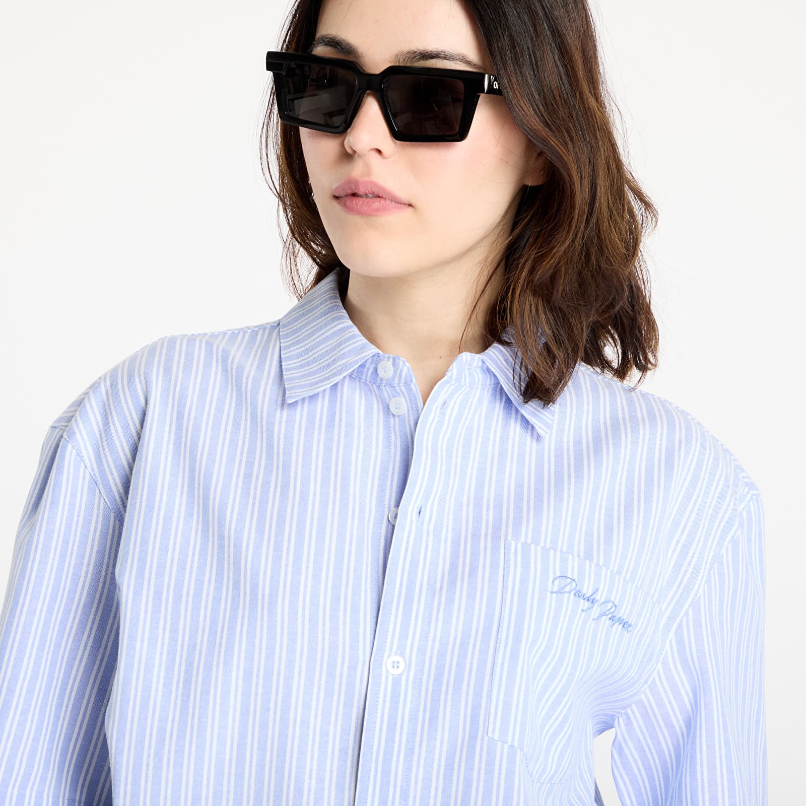 Camisas para hombre Daily Paper Stripe Short Sleeve Shirt UNISEX Stripe