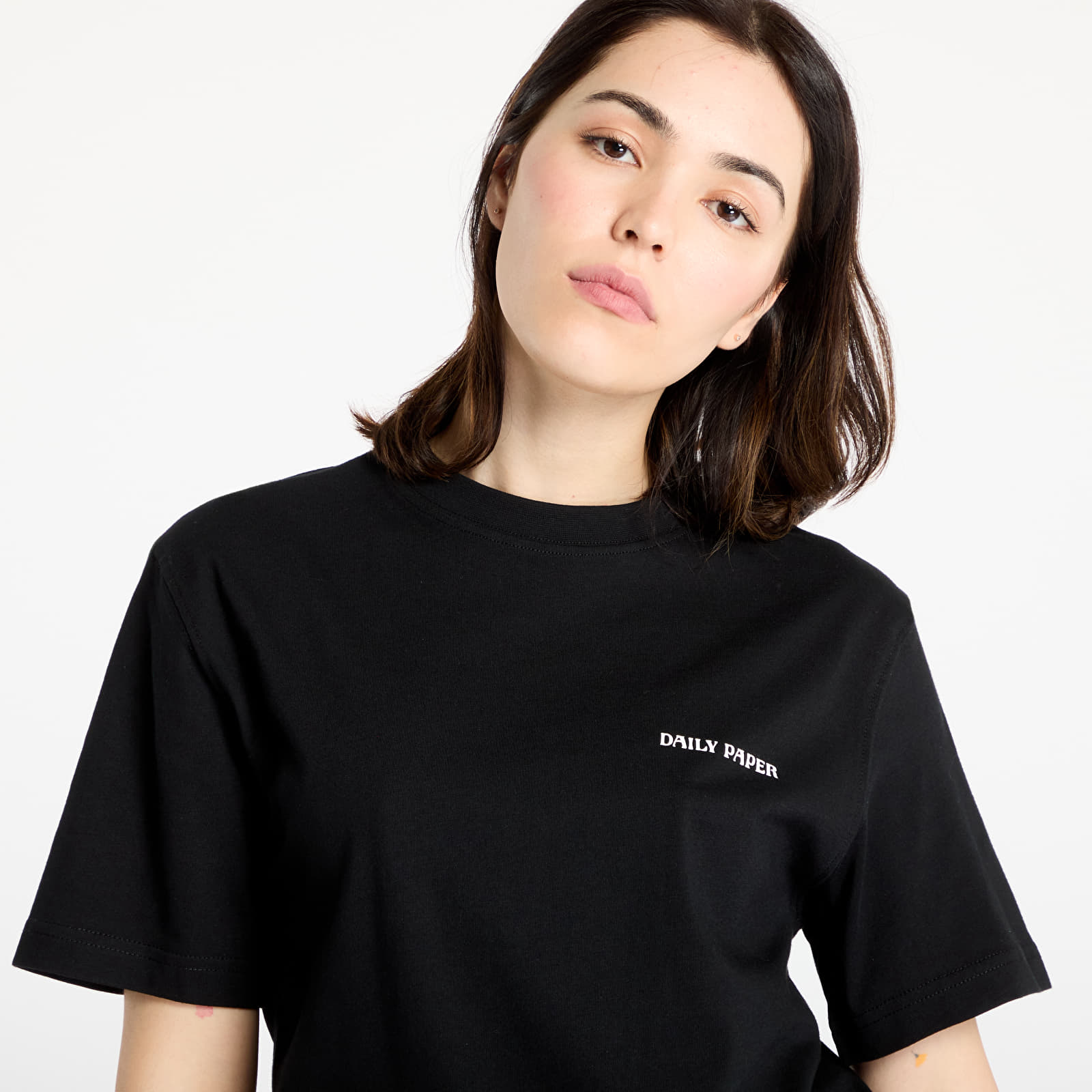 Camisetas hombre Daily Paper Wrapper T-Shirt UNISEX Black