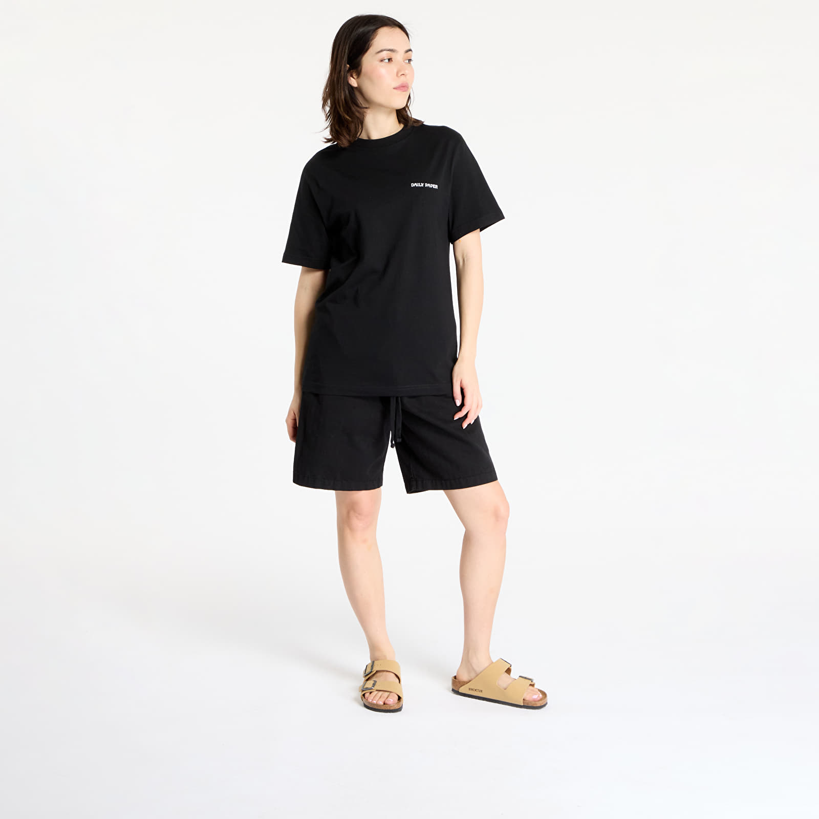 Camisetas hombre Daily Paper Wrapper T-Shirt UNISEX Black