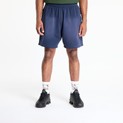 Shorts Nike Solo Swoosh Men's French Terry Shorts Obsidian/ Obsidian