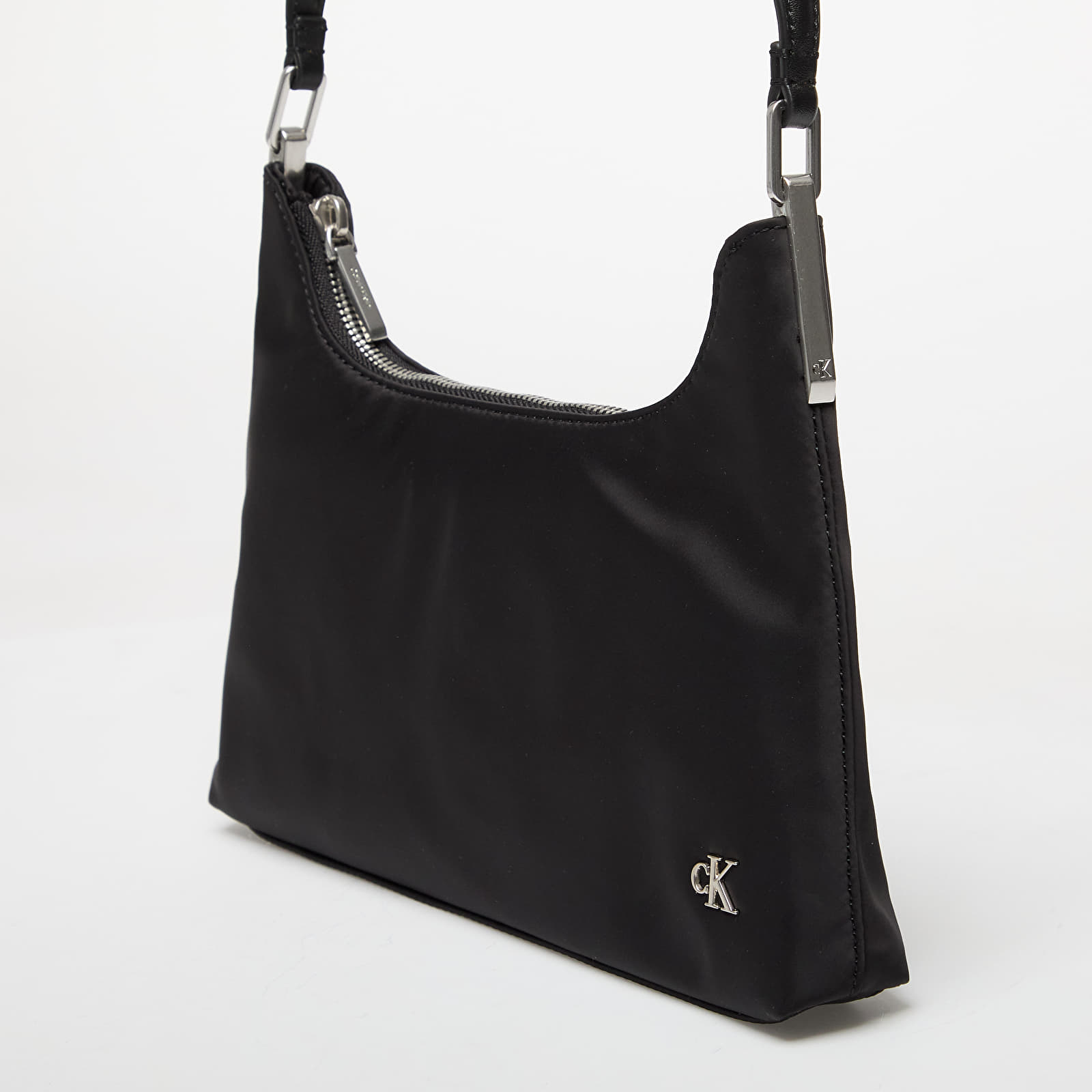 Shoulder bags Calvin Klein Jeans Satin Nylon Small Shoulder Bag Black