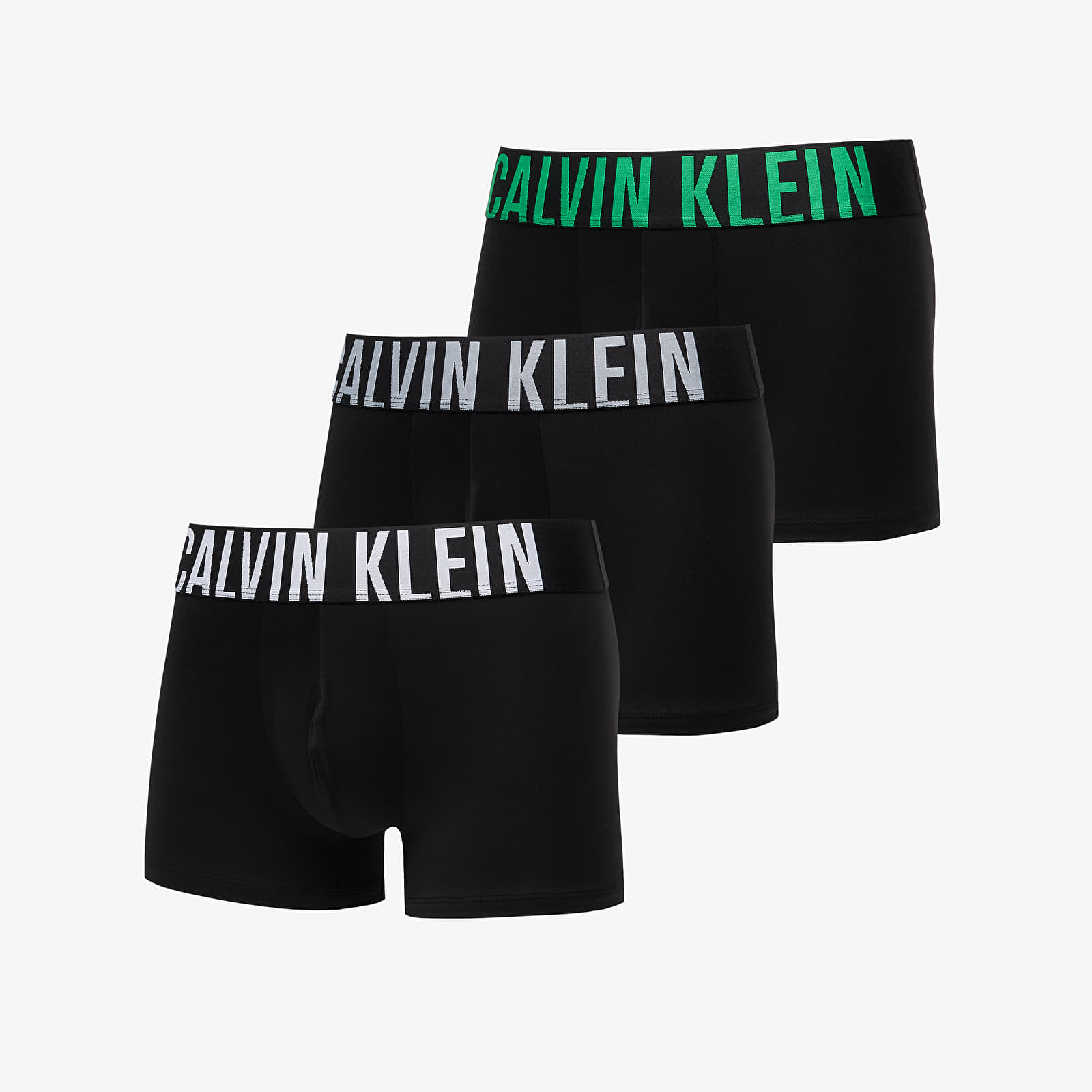 Pánské boxerky Calvin Klein Intense Power Microfiber Stretch Trunk 3-Pack Black