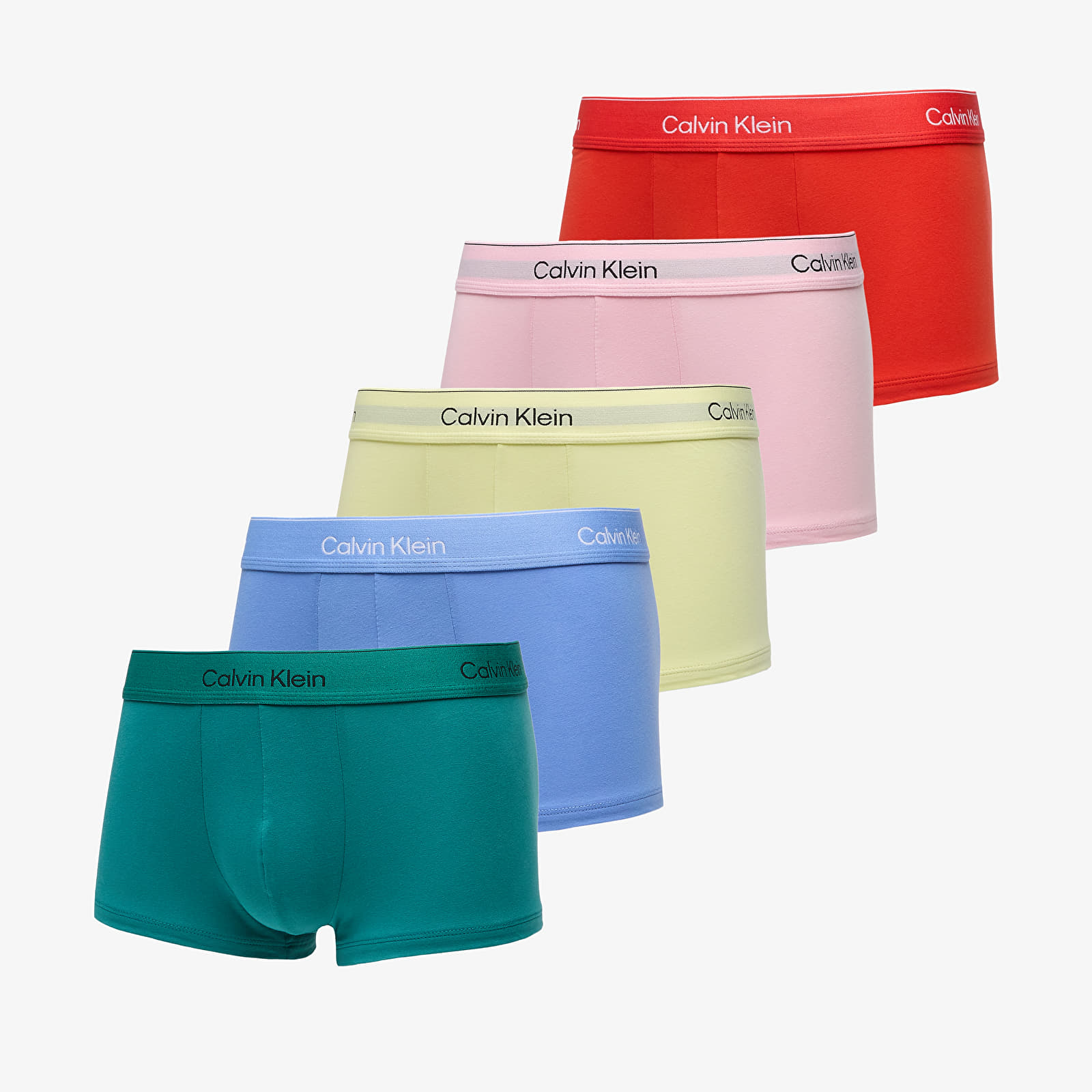 Men's boxers Calvin Klein Icon Cotton Stretch Low Rise Trunk 5-Pack Multicolor