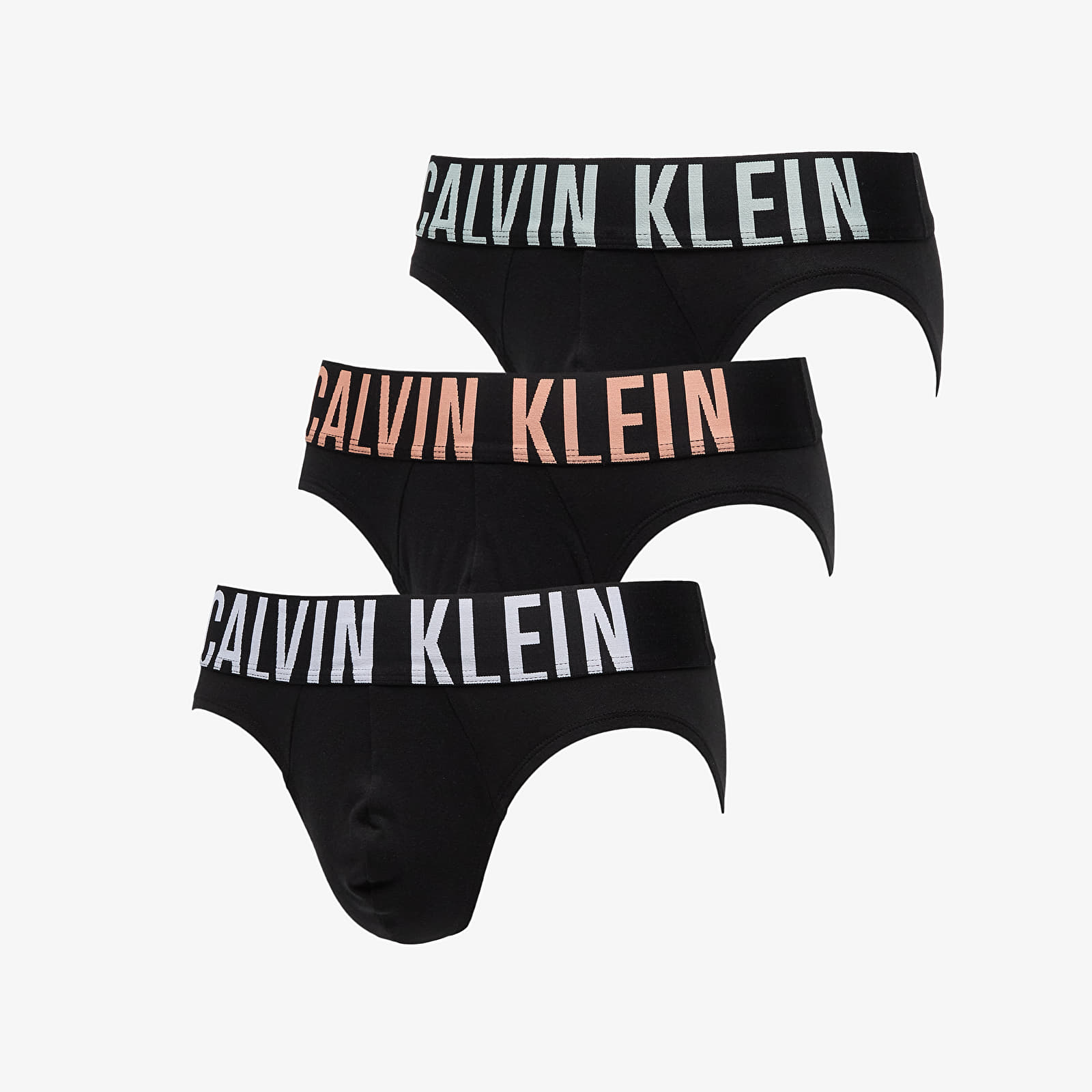 Men's boxers Calvin Klein Intense Power Cotton Stretch Hip Brief 3-Pack Black