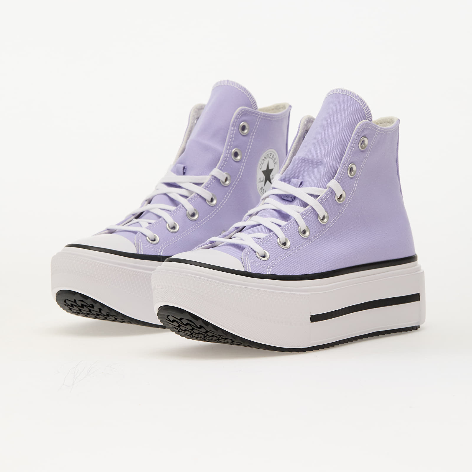Pánské tenisky a boty Converse Chuck Taylor All Star Lift Double Stack Violet Heat/ Egret/ Black