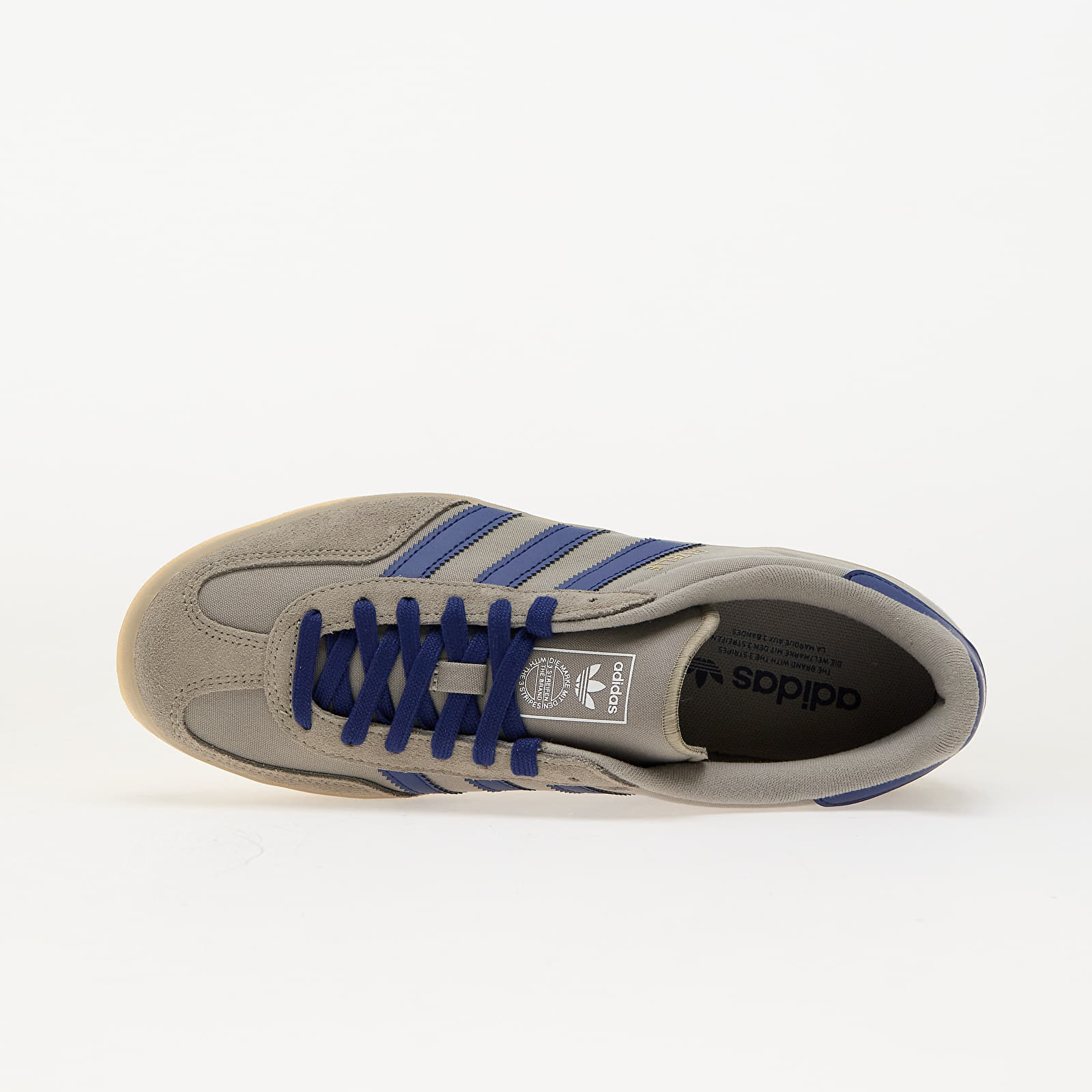 Men's sneakers and shoes adidas Gazelle Indoor Silver Pebble/ Off White/ Off White