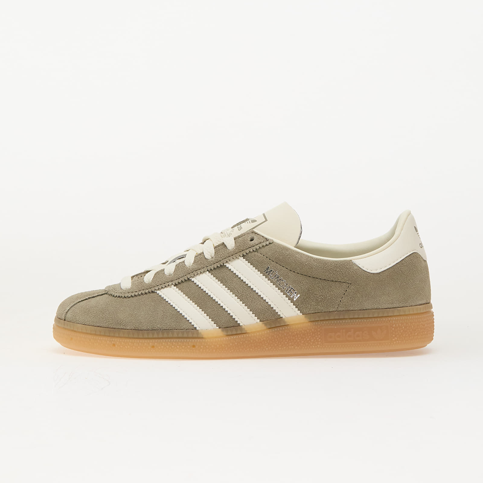 Дамски кецове и обувки adidas Muenchen Silver Pebble/ Better Scarlet/ Gum 3