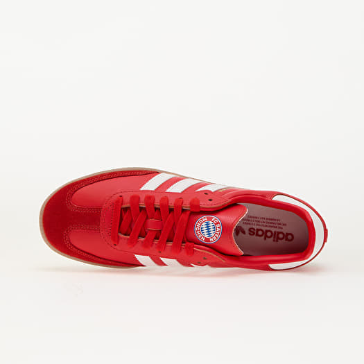 Men's sneakers and shoes adidas Samba FC Bayern Red/ Ftwr White
