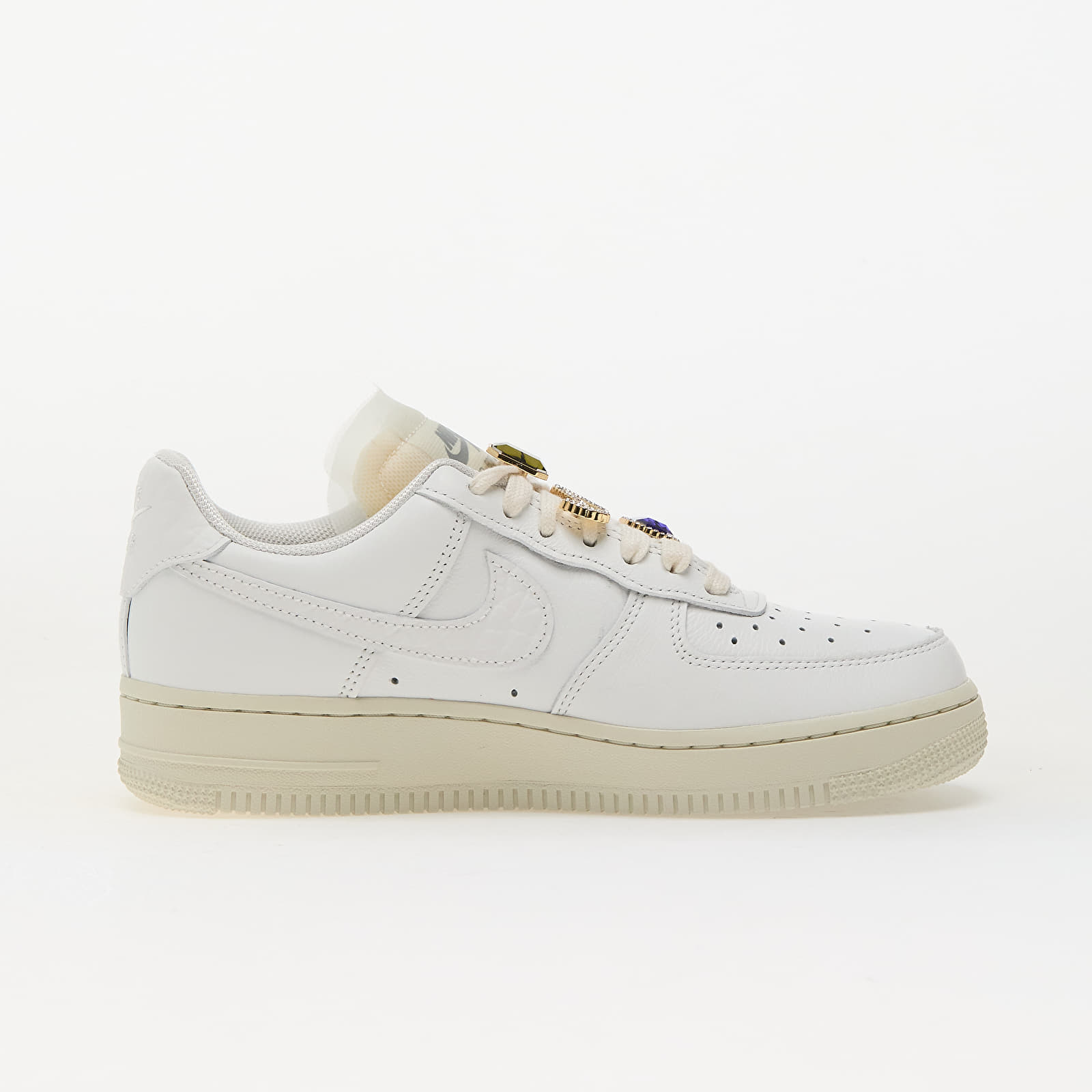Zapatillas mujer Nike W Air Force 1 Low Premium Summit White/ Summit White-Sea Glass