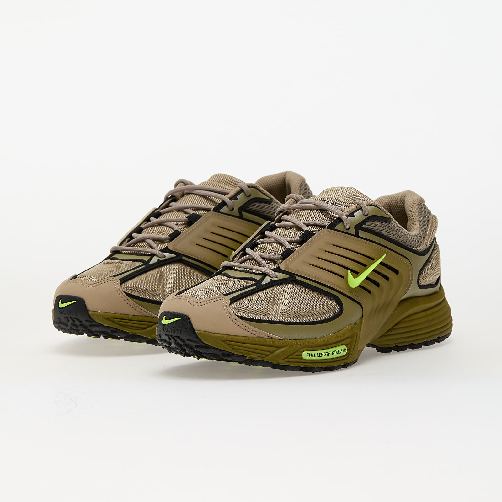 Meeste tossud ja kingad Nike Air Pegasus Wave Khaki/ Volt-Pacific Moss-Olive Flak
