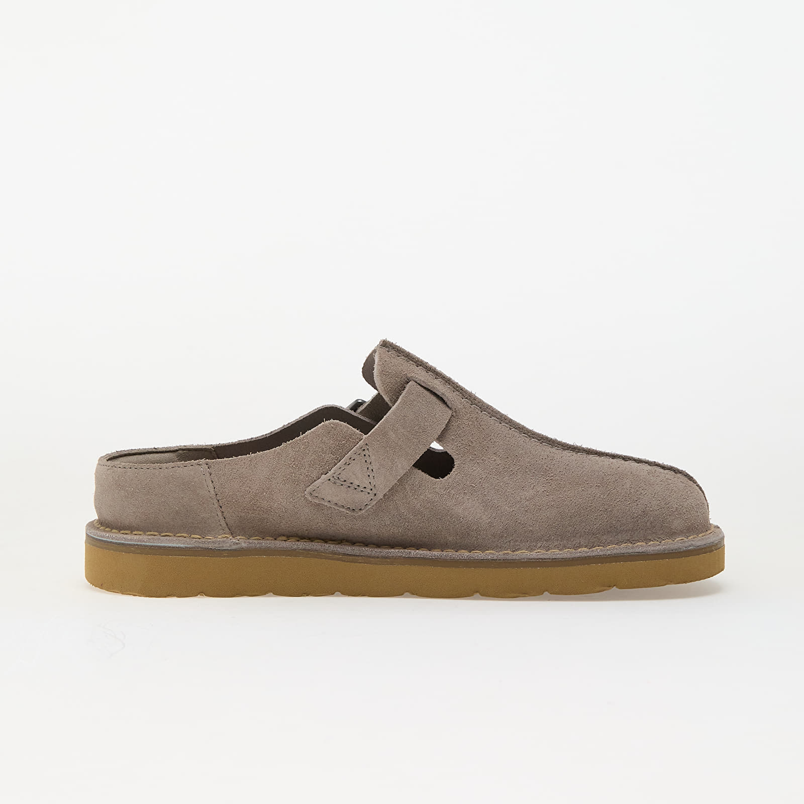 Men's sneakers and shoes Clarks Originals Solsbury Mule Grey Suede