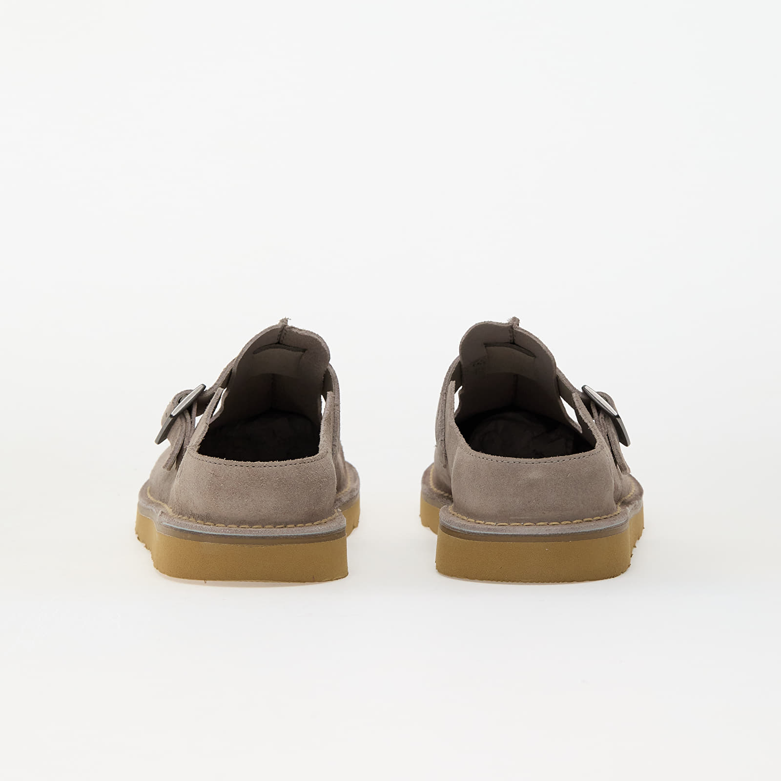 Men's sneakers and shoes Clarks Originals Solsbury Mule Grey Suede