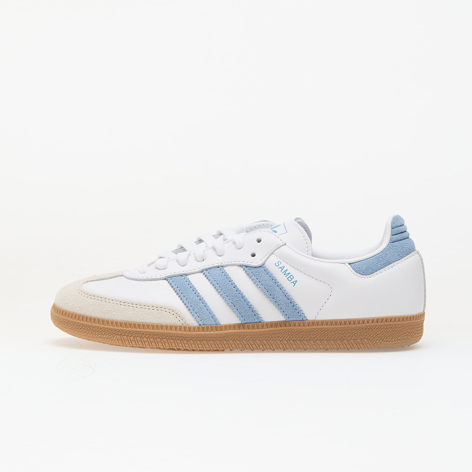 Women's sneakers and shoes adidas Samba OG Ftwr White/ Alumina/ Gum 3