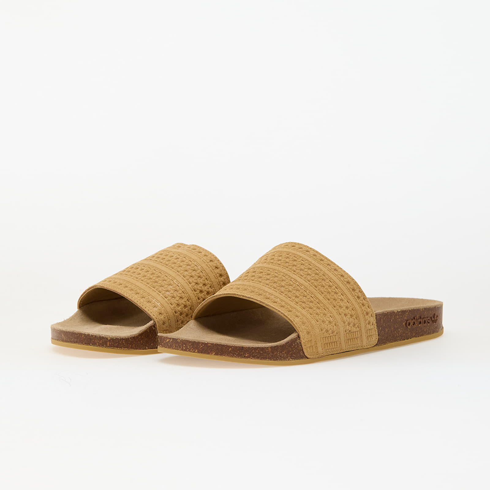 Männer adidas Adilette Slides Golden Beige/ Golden Beige/ Golden Beige