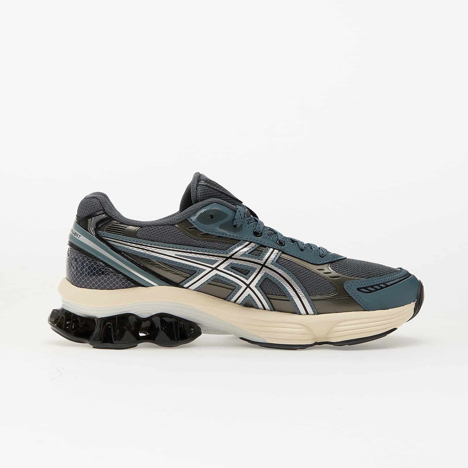 Women's sneakers and shoes Asics Gel-Kinetic Fluent Carrier Grey/ Pure Silver