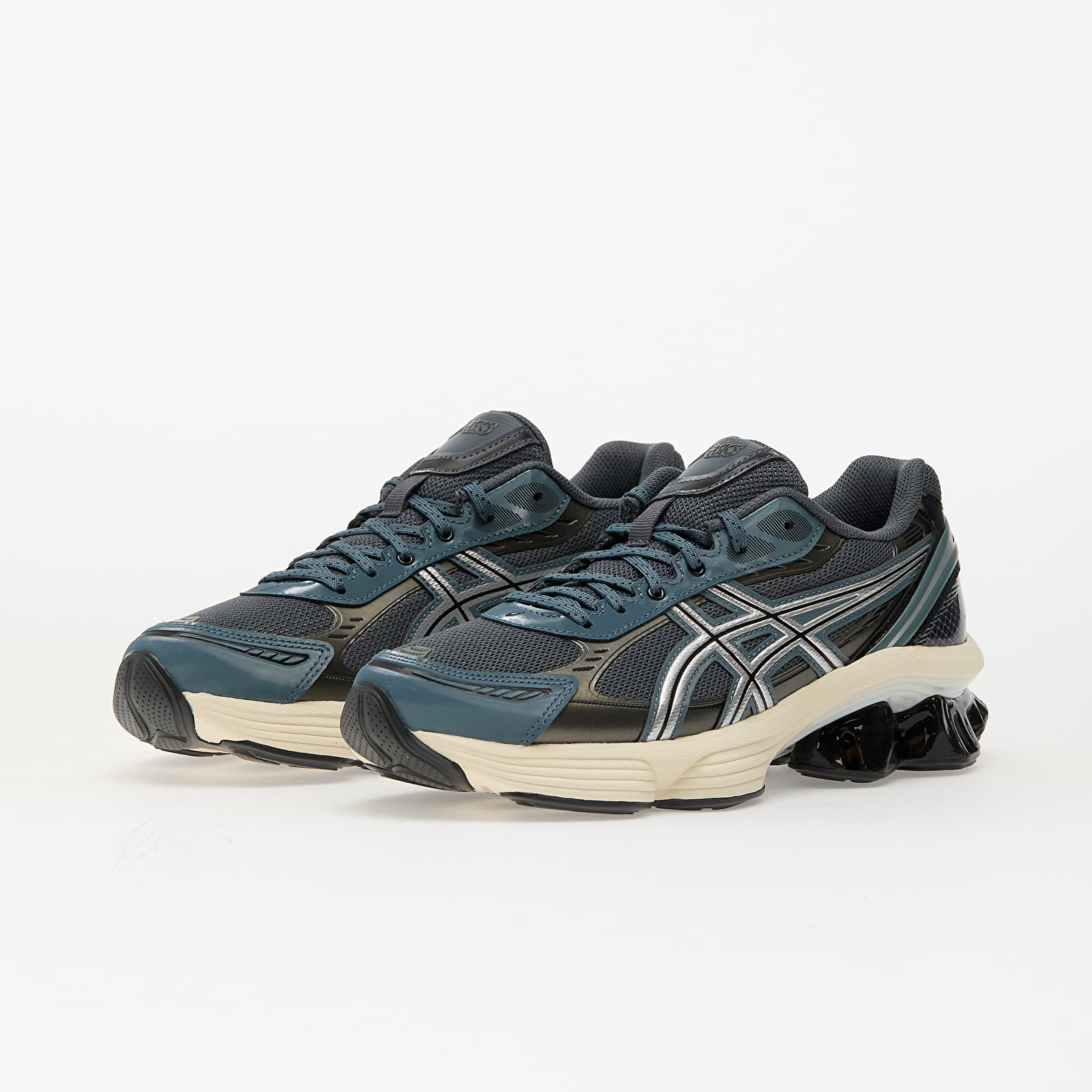 Women's sneakers and shoes Asics Gel-Kinetic Fluent Carrier Grey/ Pure Silver