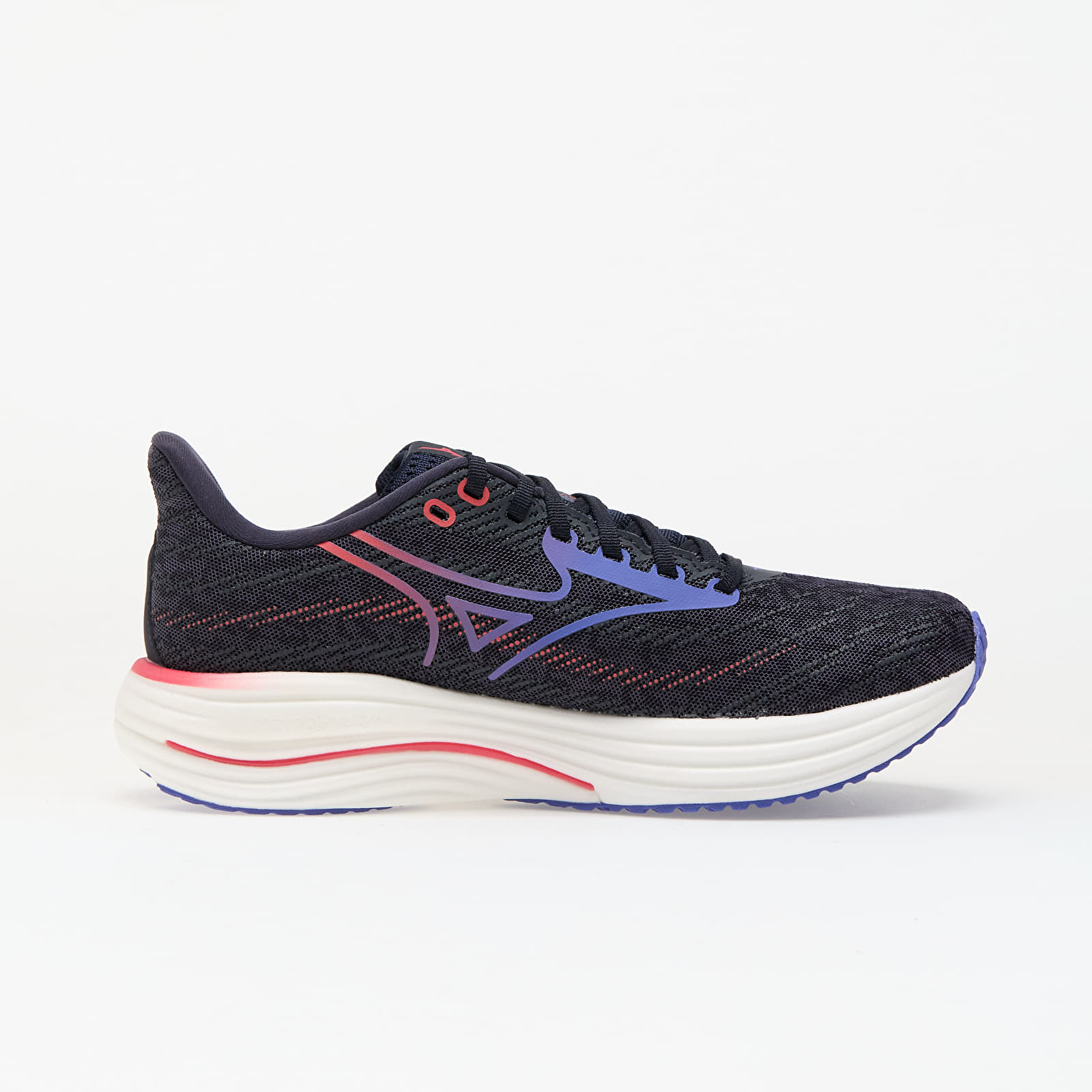 Women's sneakers and shoes Mizuno Wave Rider 29 W Odyssey Gray/ Iris Bloom/ Calyps