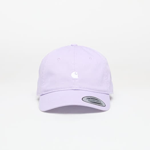 Pet Carhartt WIP Madison Logo Cap Pink Fog/ White