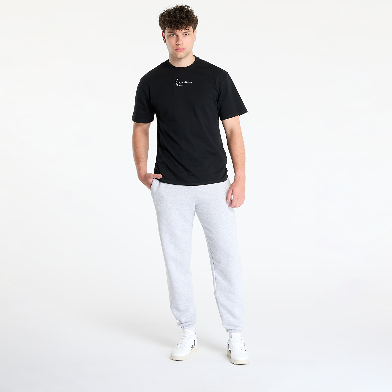 Chandal Karl Kani Small Signature Essential Baggy Sweatpants Grey