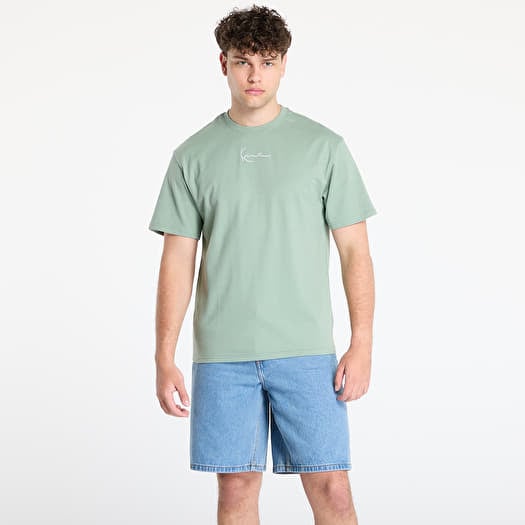 Maglietta Karl Kani Small Signature Essential Tee Green