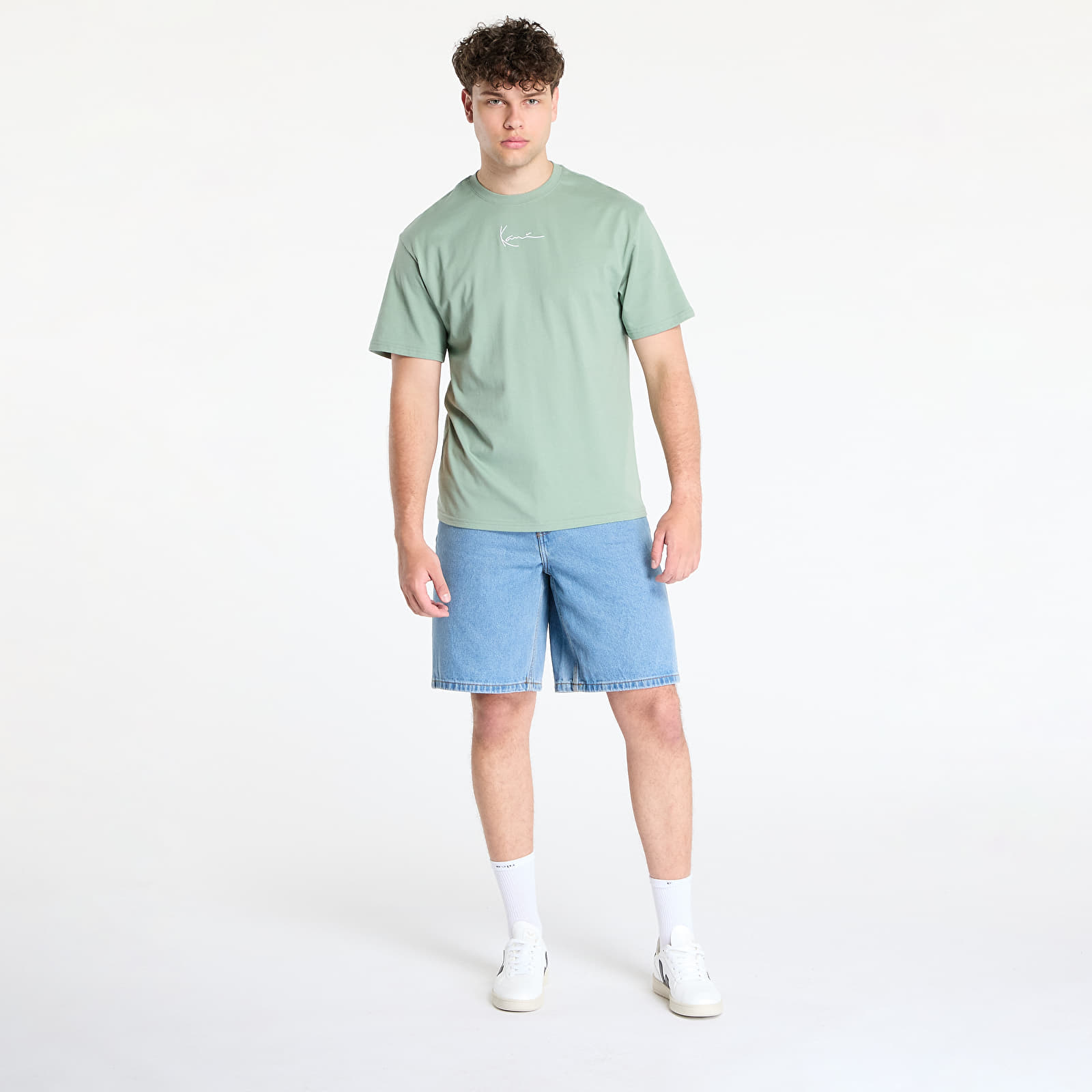 T-shirts Karl Kani Small Signature Essential Tee Green