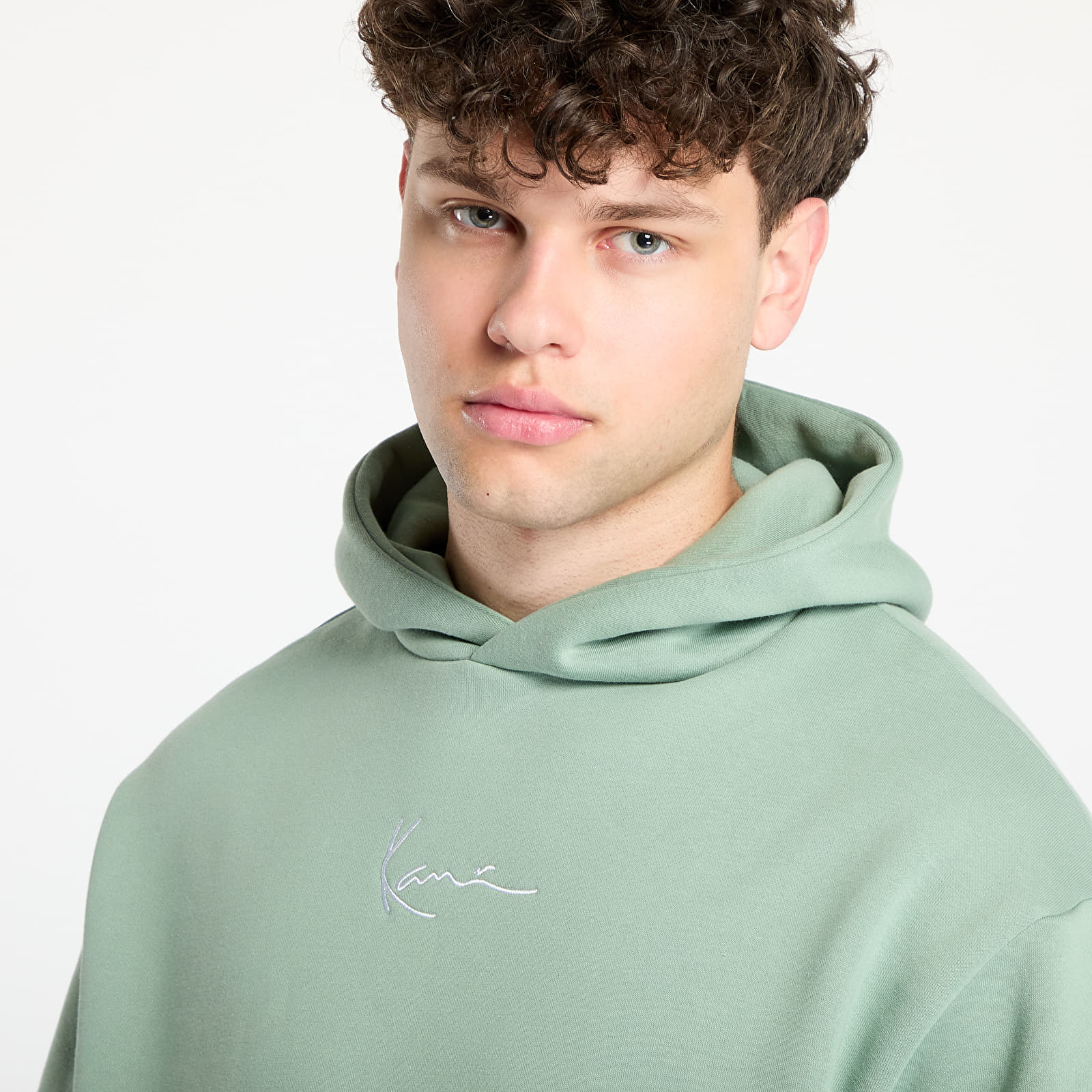 Толстовки та реглани Karl Kani Small Signature Essential Os Hoodie Green